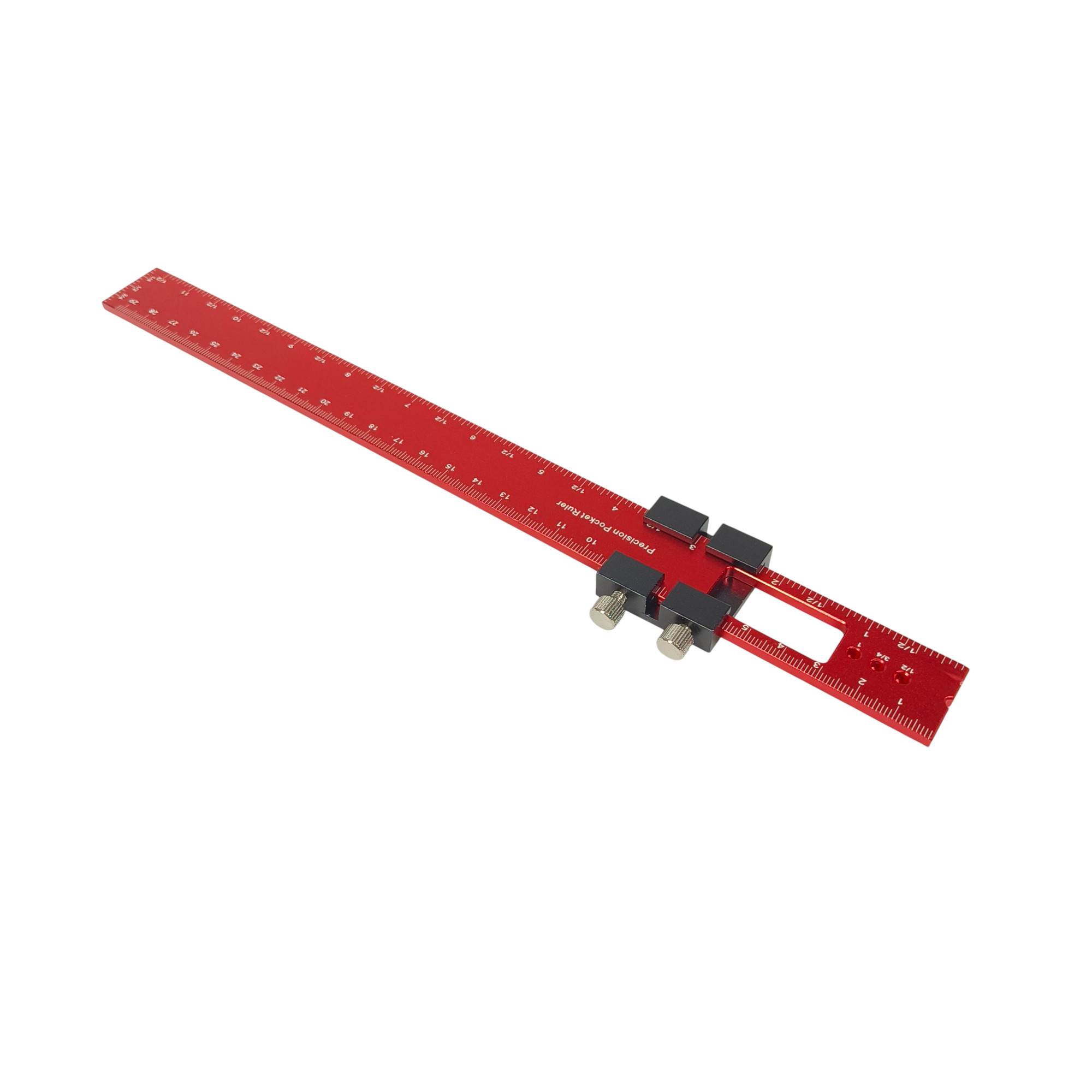 Gambar produk CSN Penggaris Mark Line Gauge T-Type Woodworking Measuring Ruler 300mm - C200