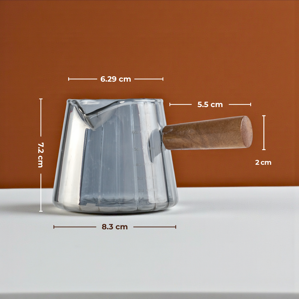 Gambar produk One Two Cups Gelas Takar Kopi Espresso Shot Measuring Cup 180ml - KM18