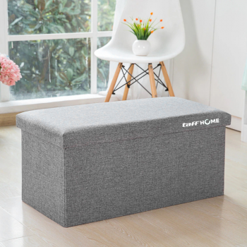 Gambar produk TaffHOME Sofa Kotak Penyimpanan Barang Foldable Storage Box 76x38x36.5cm - L1705