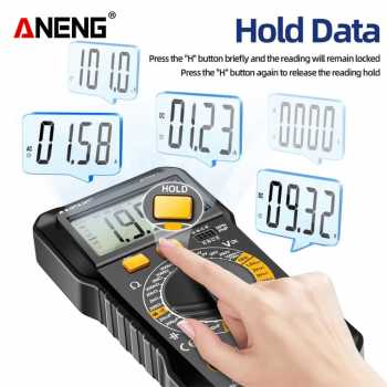 Gambar produk ANENG Digital Multimeter AC/DC Voltage Ohm Tester - SZ304