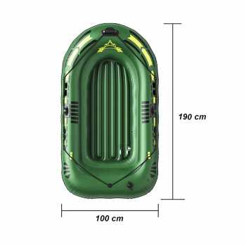 Gambar produk Mobydik Perahu Karet Mancing Inflatable Fishing Boat 2 Person - INU154