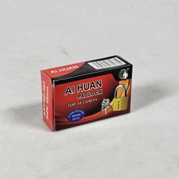 Gambar produk AI HUAN QASEM Gembok Rumah Anti Maling Padlock Hardened Steel 32mm - IDP