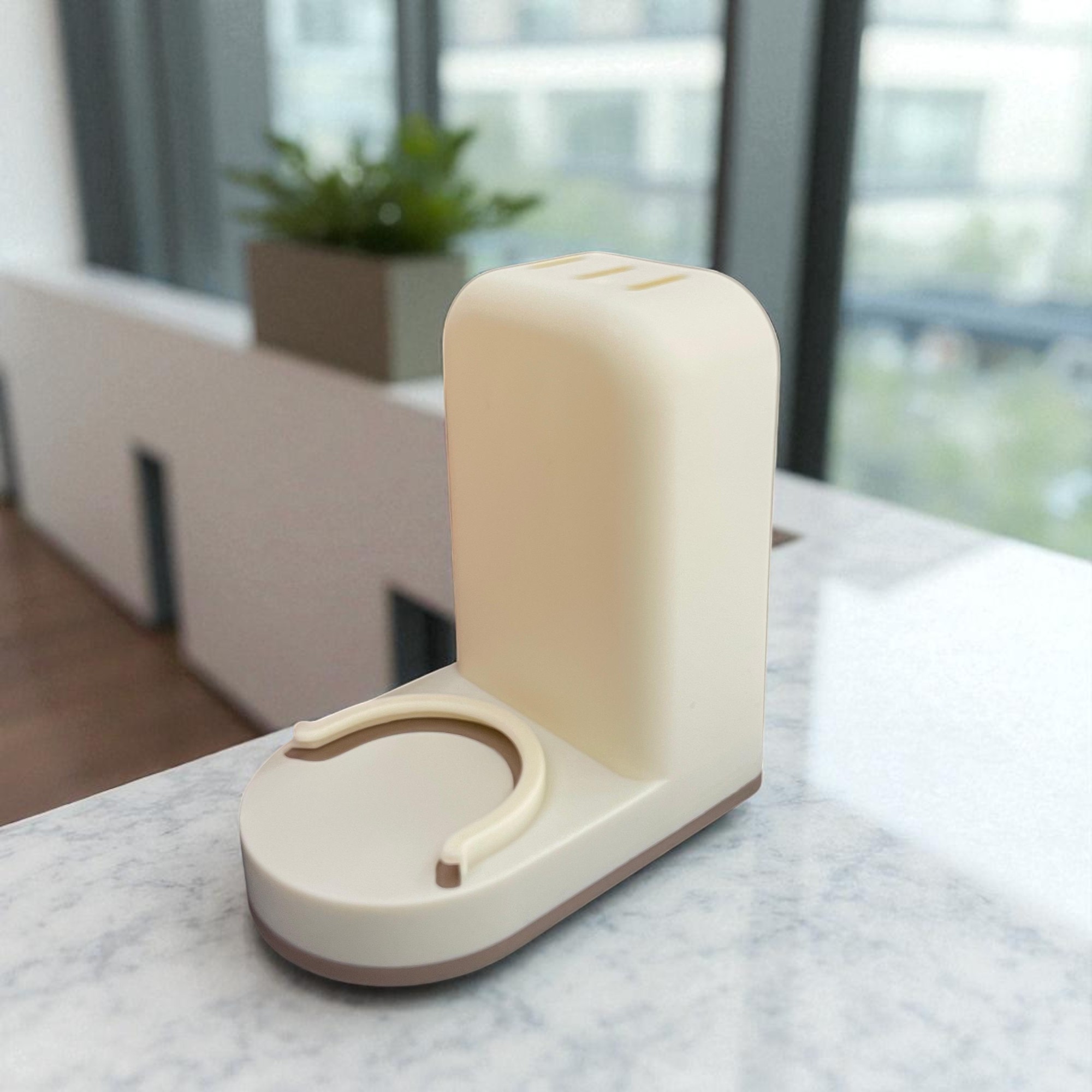 Gambar produk SAYYO Rak Sikat Gigi dan Gelas Toothbrush Storage Cup Rack Holder - G1806
