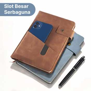 Gambar produk Toddi Buku Jurnal Hardcover Notebook Diary 80 GSM 200 Halaman A5 - TD157