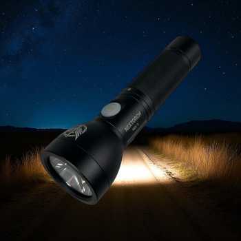 NEXTORCH Senter LED Rechargeable Tactical Flashlight IPX7 1000 Lumens - NEX X
