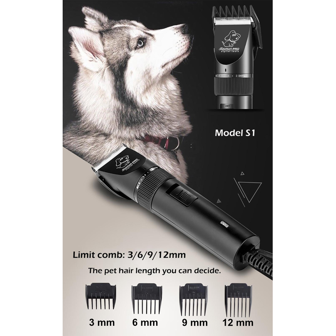 Gambar produk BaoRun PRO Alat Cukur Bulu Hewan Anjing Kucing Domba Wired 8200RPM 20W - S1