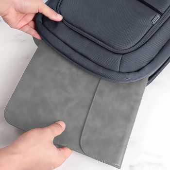Gambar produk AIGREEN Sleeve Case Laptop Notebook Bag Magnetic Cover PU Leather 13 Inch - AG-1314