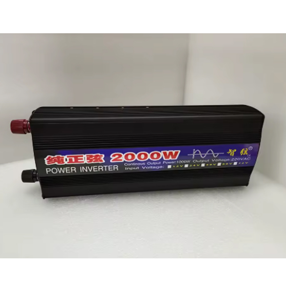 Gambar produk BEZAX Power Inverter Mobil Pure Sine Wave DC 60V to AC 220V 2000W - B620