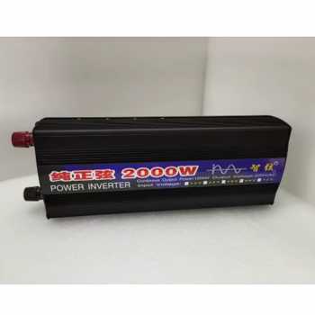 Gambar produk BEZAX Power Inverter Mobil Pure Sine Wave DC 60V to AC 220V 2000W - B620
