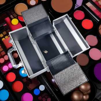 Gambar produk VOJUD Tas Koper Kosmetik Make Up Beauty Salon Storage Box 32cm - 740