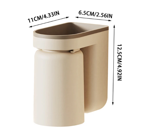 Gambar produk SAYYO Rak Sikat Gigi dan Gelas Toothbrush Storage Cup Rack Holder - G1806