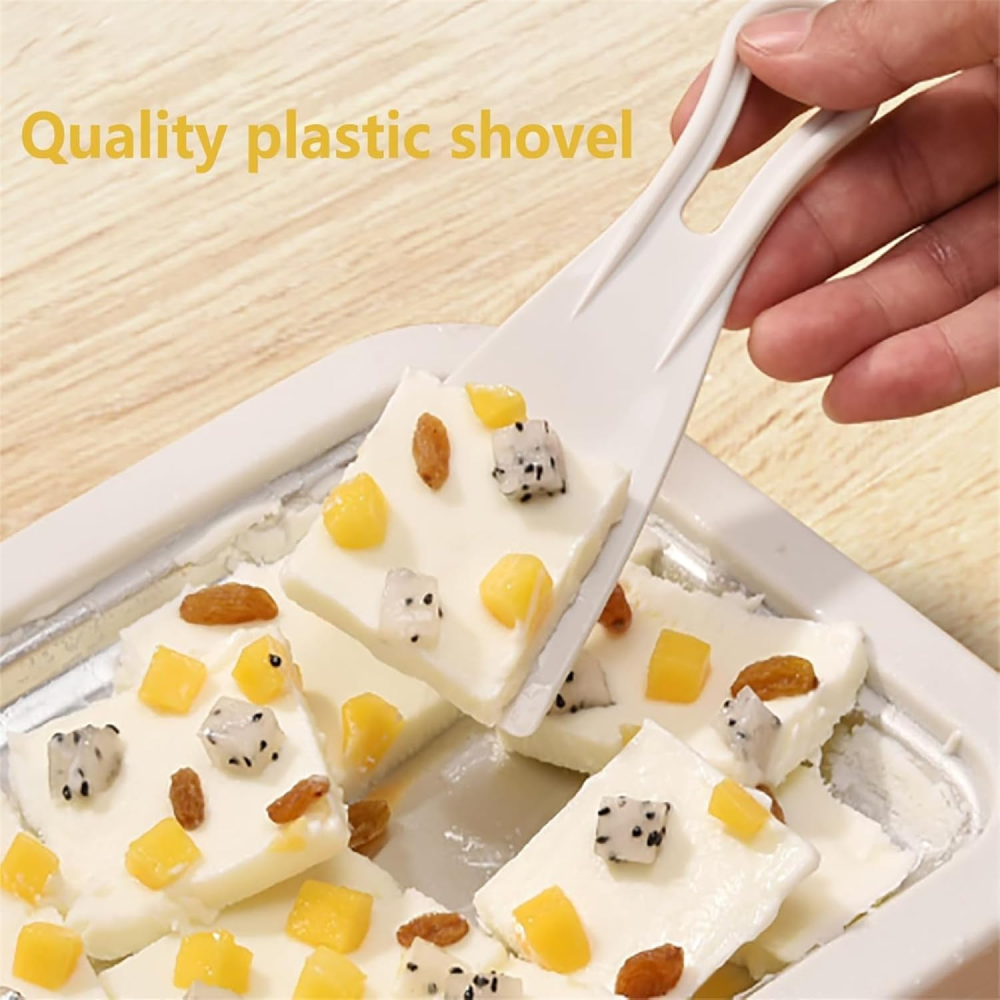 Gambar produk MagiDeal Wadah Pembuat Es Krim dan Yogurt Fried Ice Maker 22.5x17.5cm - MD386