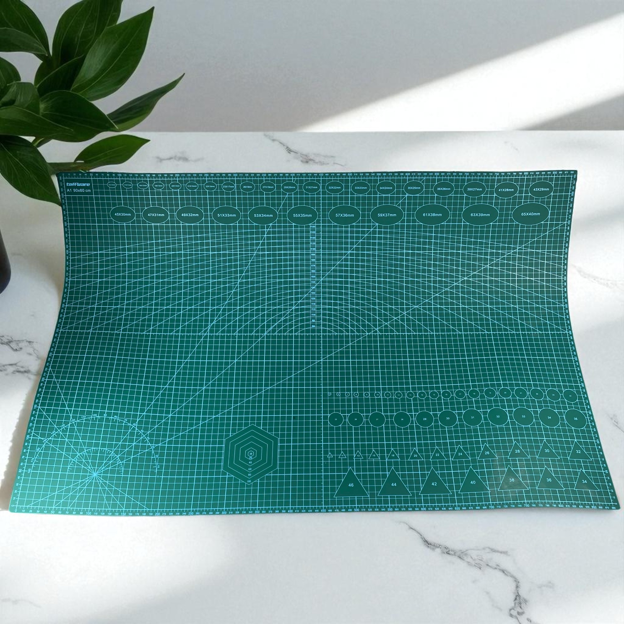 Gambar produk Taffware Working Pad Cutting Mat Alas Potong Papan Kerja A1 90x60cm - QJ4