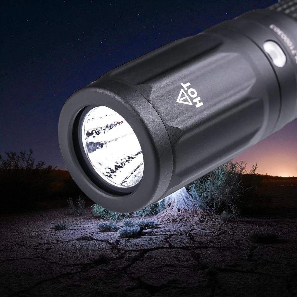 Gambar produk NEXTORCH Senter LED Tactical Flashlight IPX8 2100 Lumens - E51D