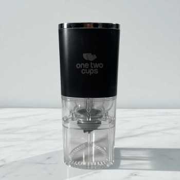 Gambar produk One Two Cups Penggiling Kopi Elektrik Coffee Grinder Adjustable 155ml - ZT-003