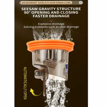 Gambar produk Slyz Floor Drain Plug Trap Pencegah Bau Saluran Air Anti Kecoa - Slyz33