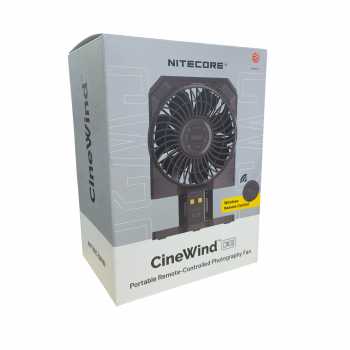 Gambar produk NITECORE Kipas Angin Portable CineWind Photography Fan 7900RPM - CW30