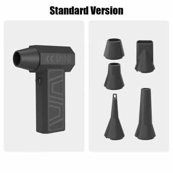 Gambar produk Isfriday Air Duster Blower Mini Turbo Jet Fan 4000mAh 100W with Nozzle - X3S