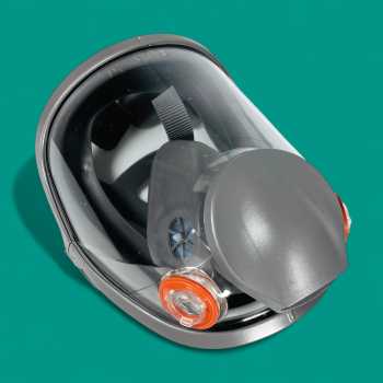 Gambar produk Masker Gas Respirator Full Face with Activated Carbon Filter 6001CN - 6800 No.3