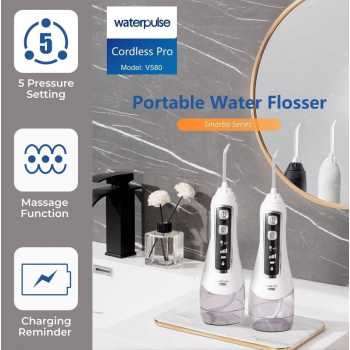 Gambar produk Waterpulse Dental Flosser Semprot Pembersih Gigi 5 Mode 320ml - V580