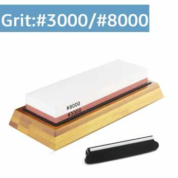 FENGLI Batu Pengasah Pisau Whetstone Knife Sharpener 3000/8000 - FX-830