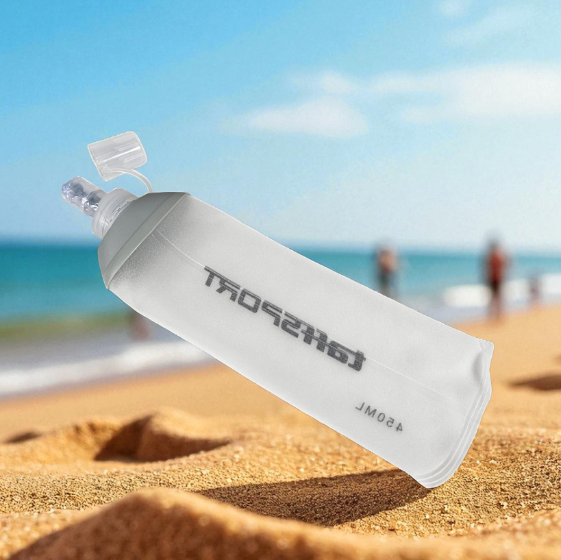 Gambar produk TaffSPORT Botol Minum Soft Flask Foldable Sport Water TPU 450ml - TFG-11
