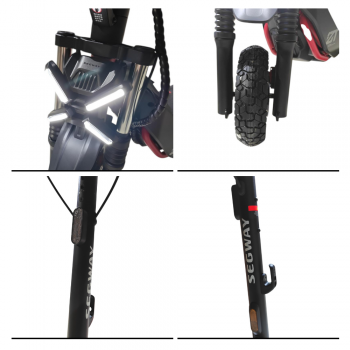 Gambar produk Segway Ninebot KickScooter Electric Skuter Listrik Dewasa 51km 1600W - ZT3 Pro