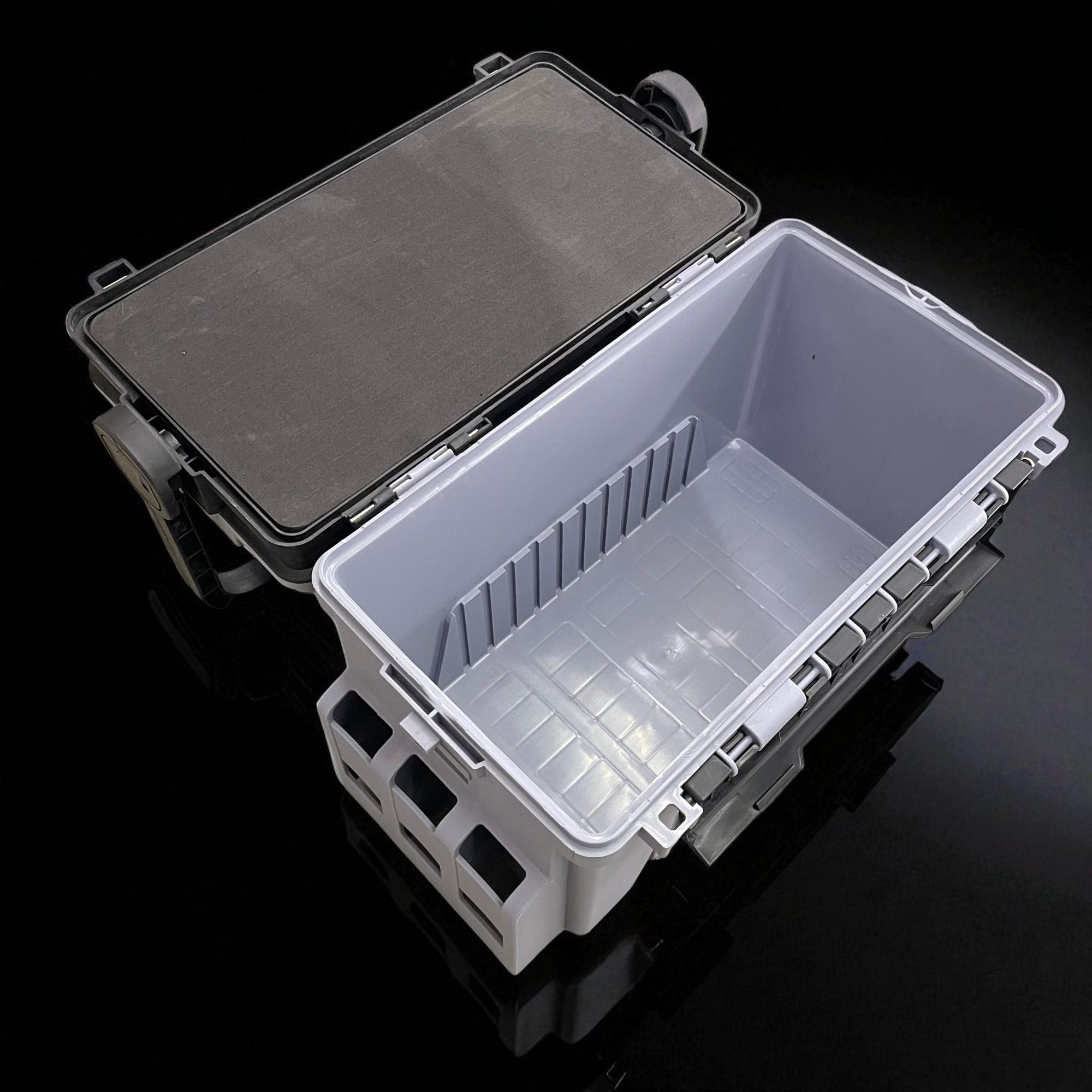Gambar produk TaffSPORT Kotak Perkakas Pancing Fishing Tackle Box Double Layer 12L - JF-31