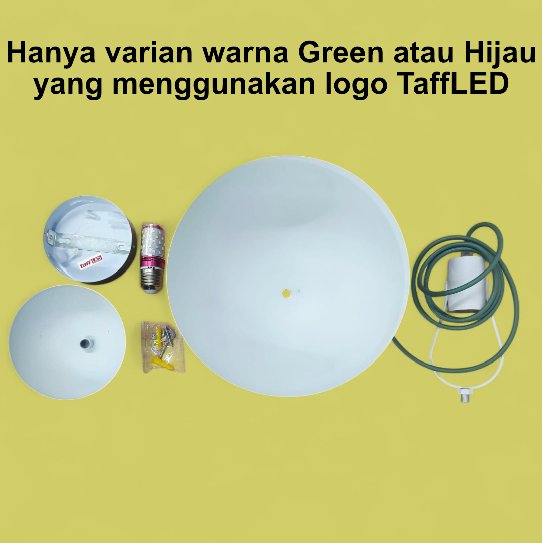 Gambar produk TaffLED Lampu Gantung Hias Flower Bud Pendant Light 3in1 Color 9W - BB9