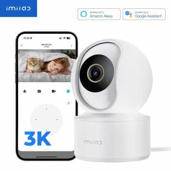 IMILAB Kamera CCTV Smart Google Home Alexa 360 Rotation Full HD 3K - C22