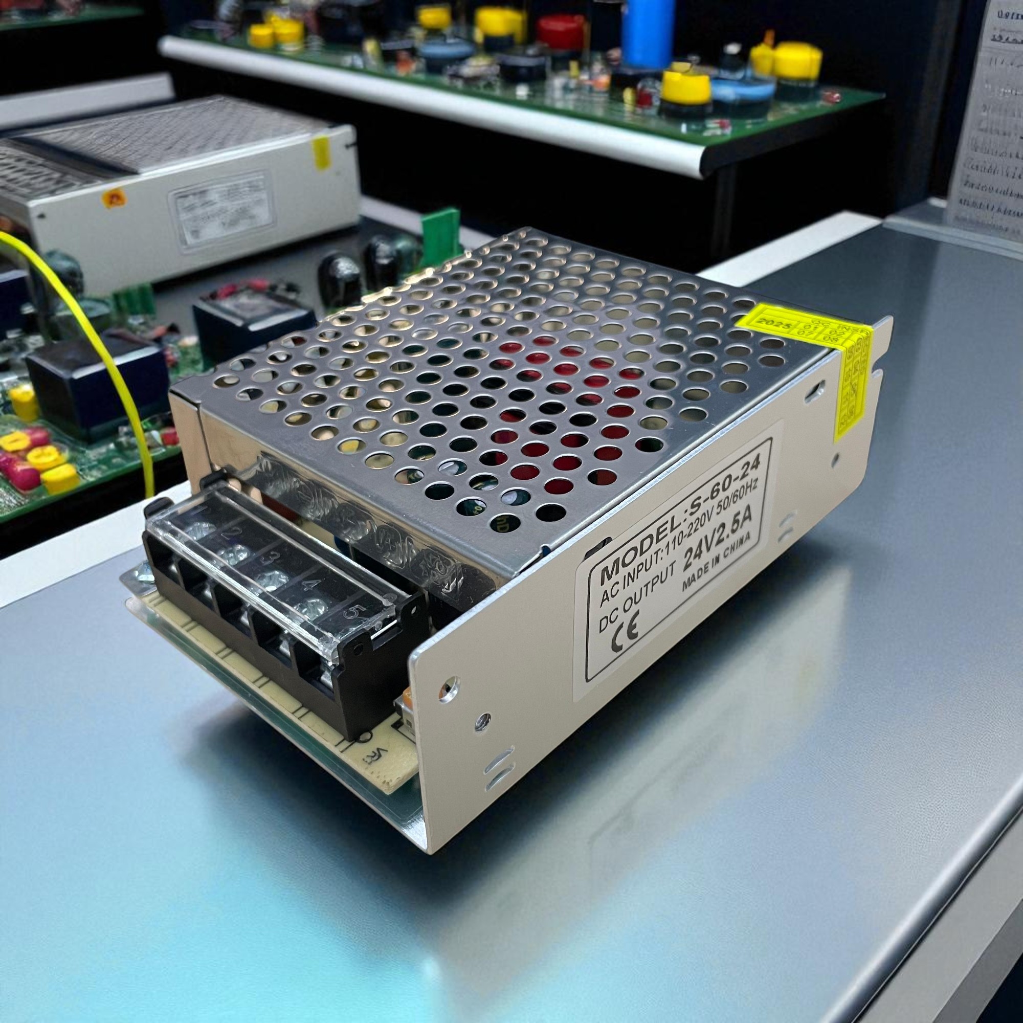 Gambar produk SUSWE Trafo Power Supply Transformer Switching 24V for LED Strip 2.5A 60W - S-60-24/S-100-24