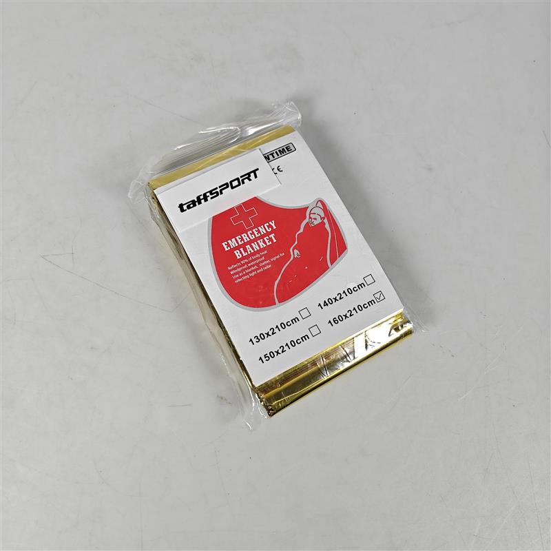 Gambar produk TaffSPORT Selimut Darurat Emergency Survival Blanket Heat Insulation 160x210cm - 230CA