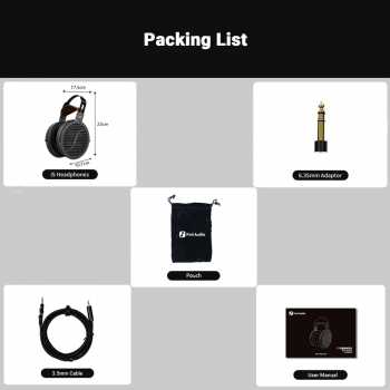 Gambar produk Fosi Audio Planar Magnetic Headphone Open Back - I5