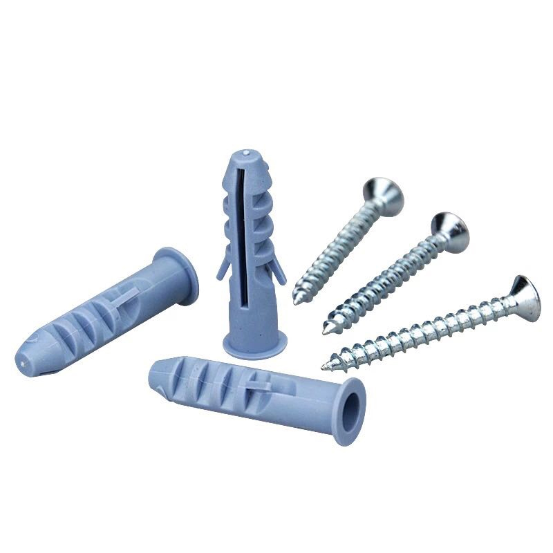 Gambar produk YUEQING Expansion Screw Fischer Pipe Nylon Wall Anchors Tube with Nail M6