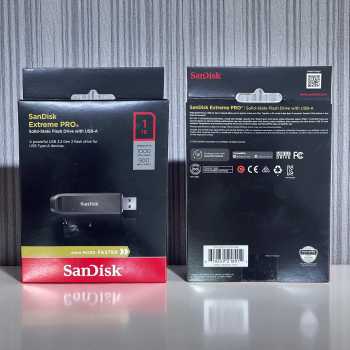 Gambar produk SanDisk Extreme PRO Flashdisk with USB Type A 3.2 Gen 2 1TB - SDCZ820