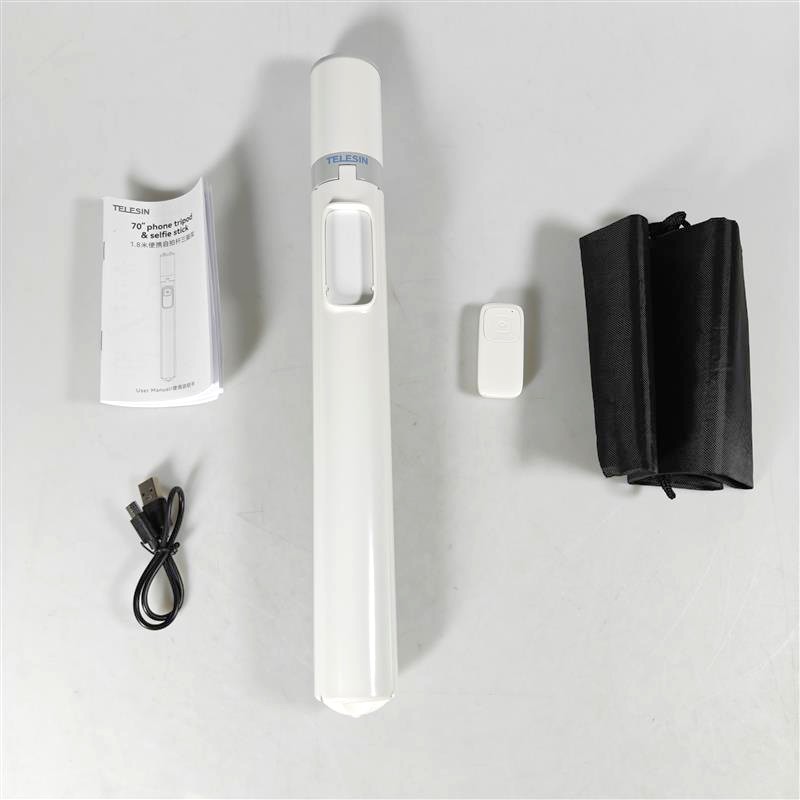 Gambar produk TELESIN Tripod HP Tongsis Monopod Instant Open Bluetooth Remote 1.8M - P1-TSS-002