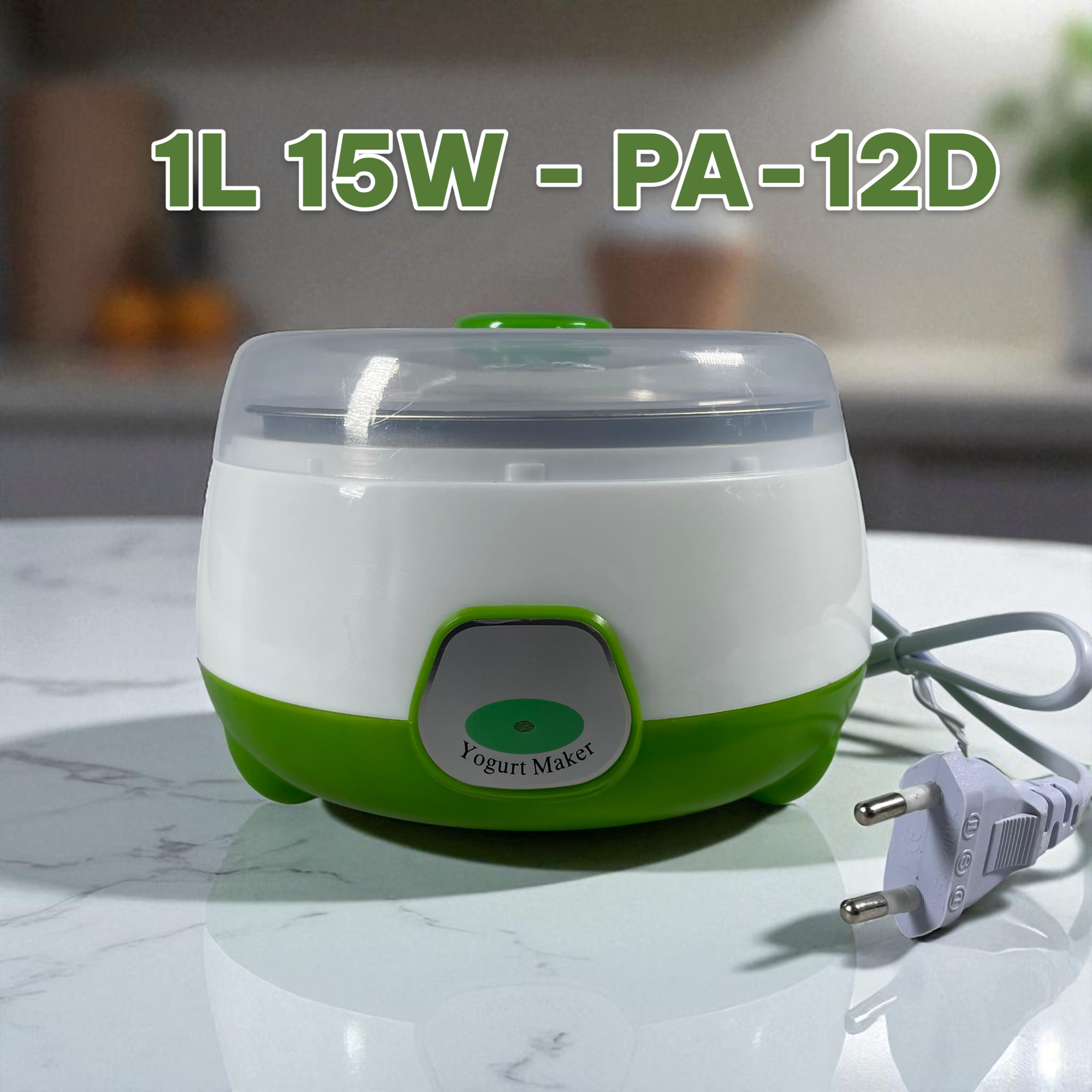 Gambar produk TaffHOME Mesin Pembuat Yogurt Maker Electric Portable 1L 15W - PA-12D