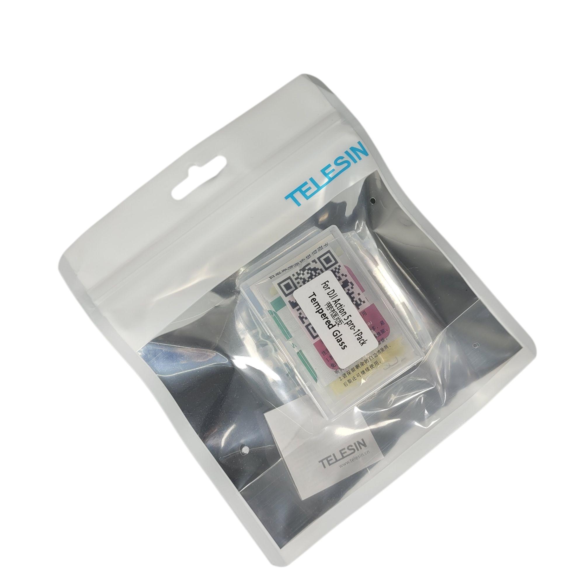 Gambar produk TELESIN Tempered Glass Protective Film 2.5D for DJI Osmo Action 5 Pro - S6-FLM-13-TDJ