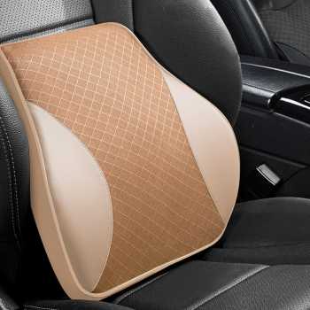 MALUOKASA Bantal Punggung Mobil Memory Foam Lumbar Support - M3D