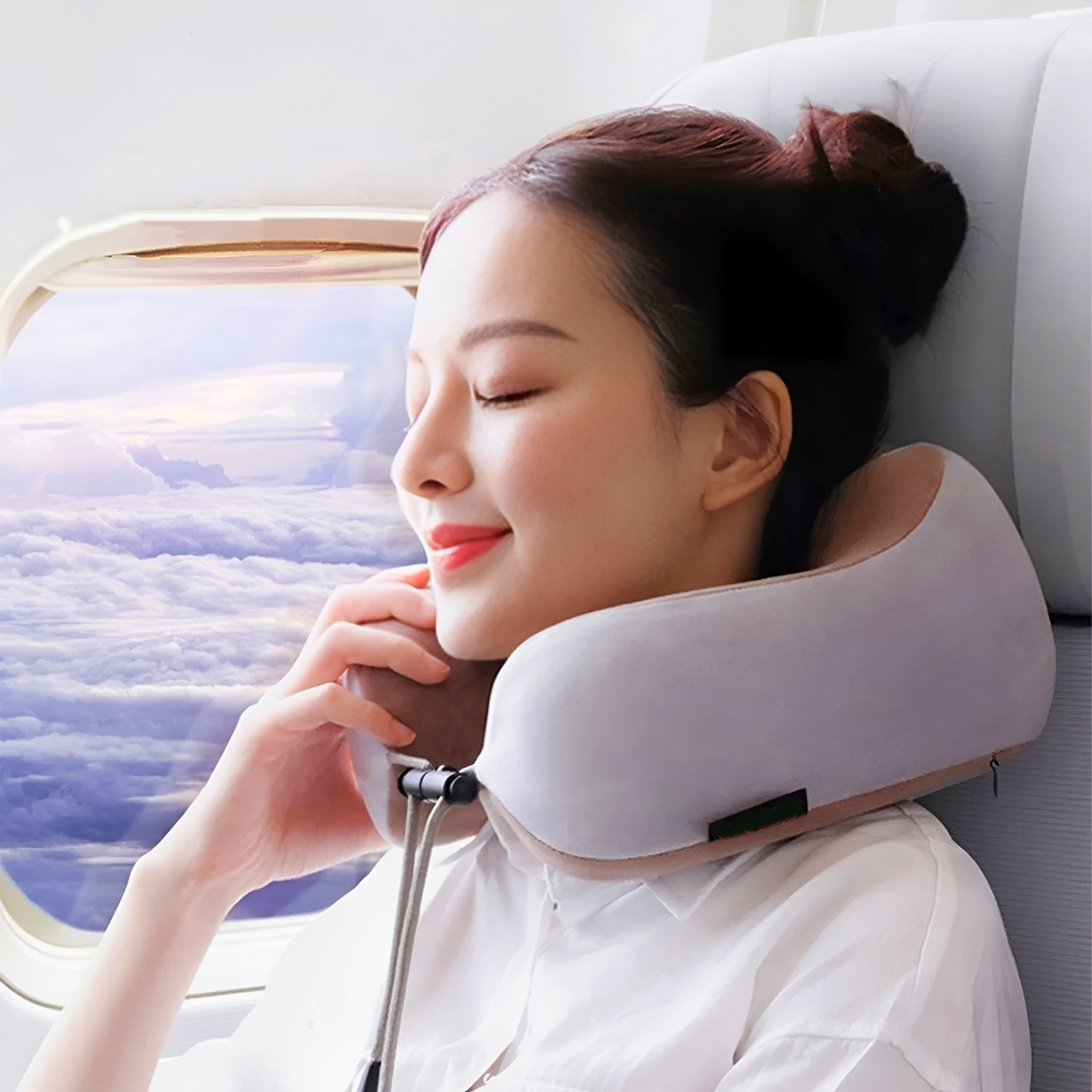 Gambar produk WTOTECH Bantal Pijat Leher Elektrik 3 Mode Neck Massager Pillow - UMP-021