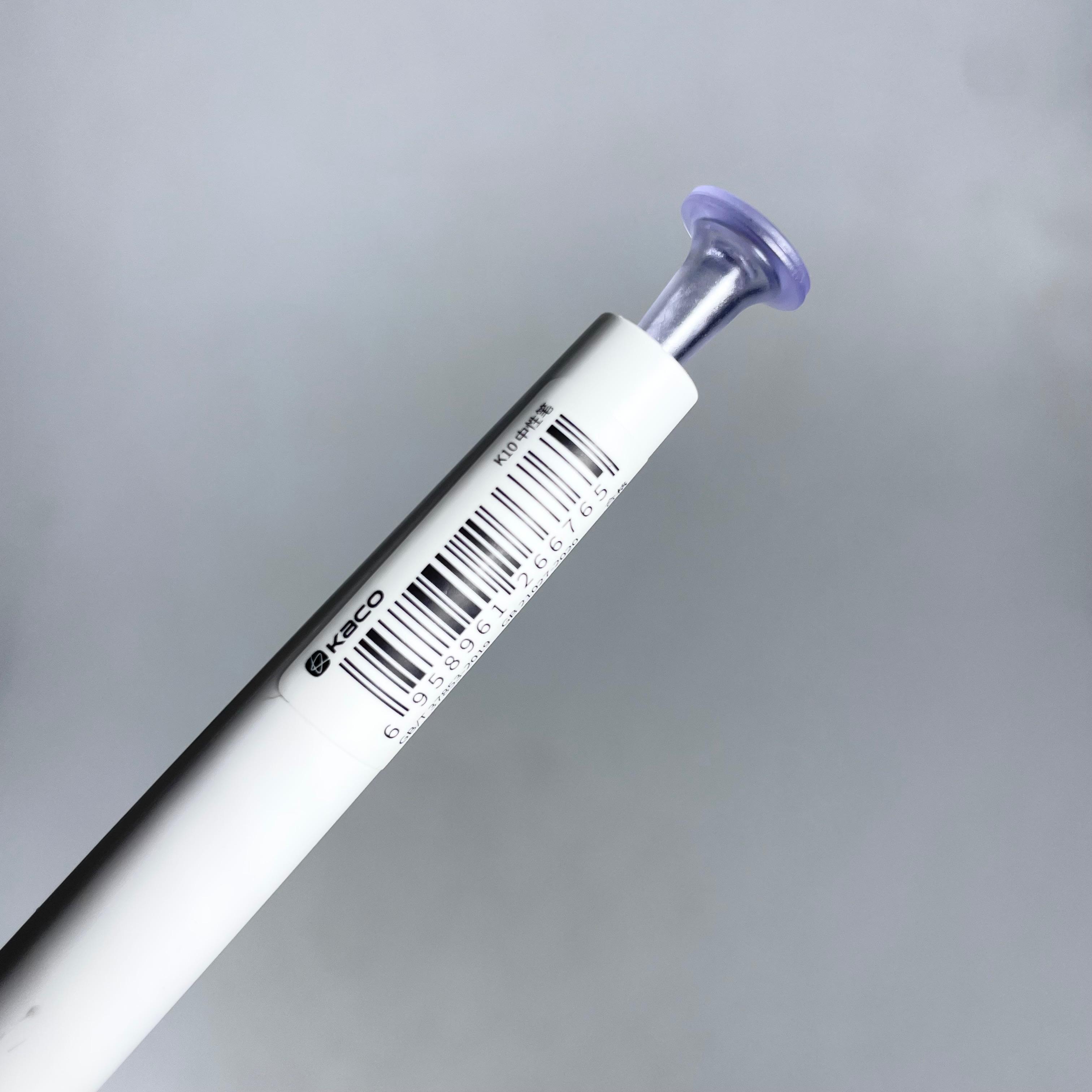 Gambar produk Kaco Pena Pulpen Gel 0.45mm Dual Ballpoint Quick Dry Black Ink 1 PCS - K10