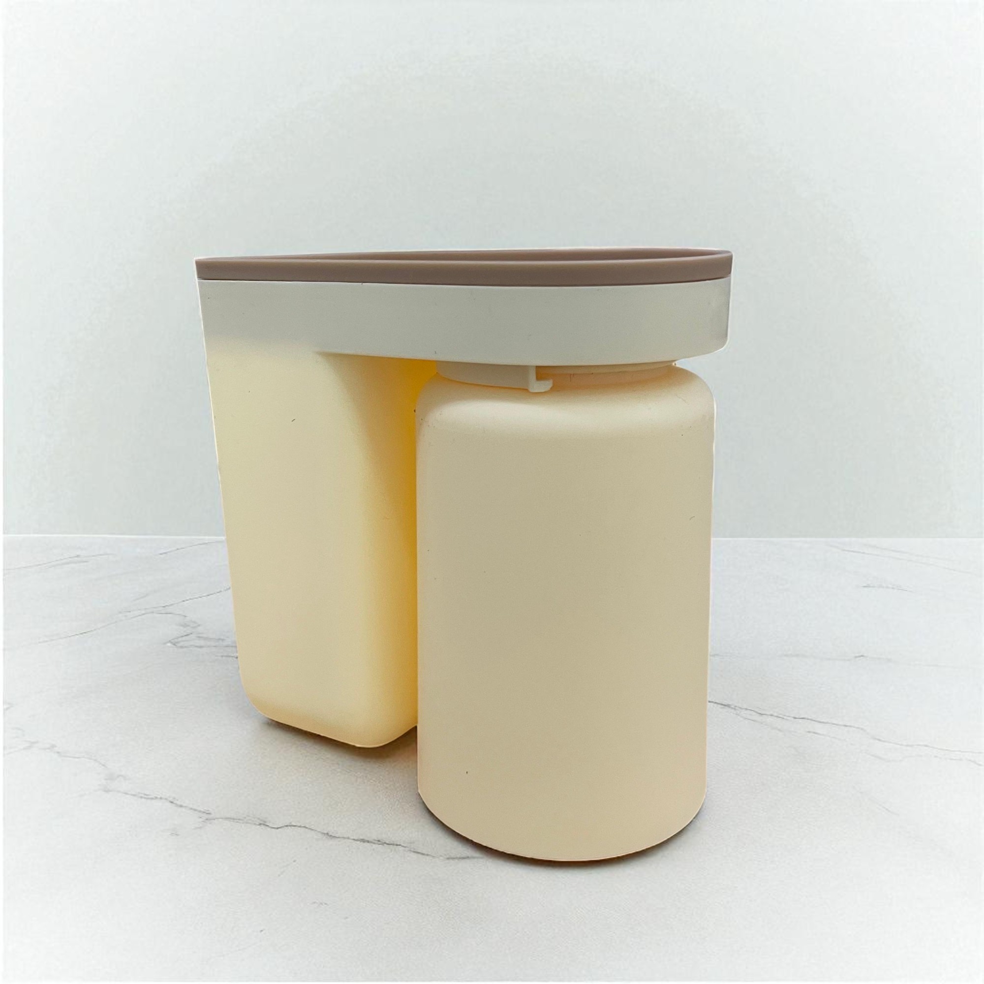 Gambar produk SAYYO Rak Sikat Gigi dan Gelas Toothbrush Storage Cup Rack Holder - G1806