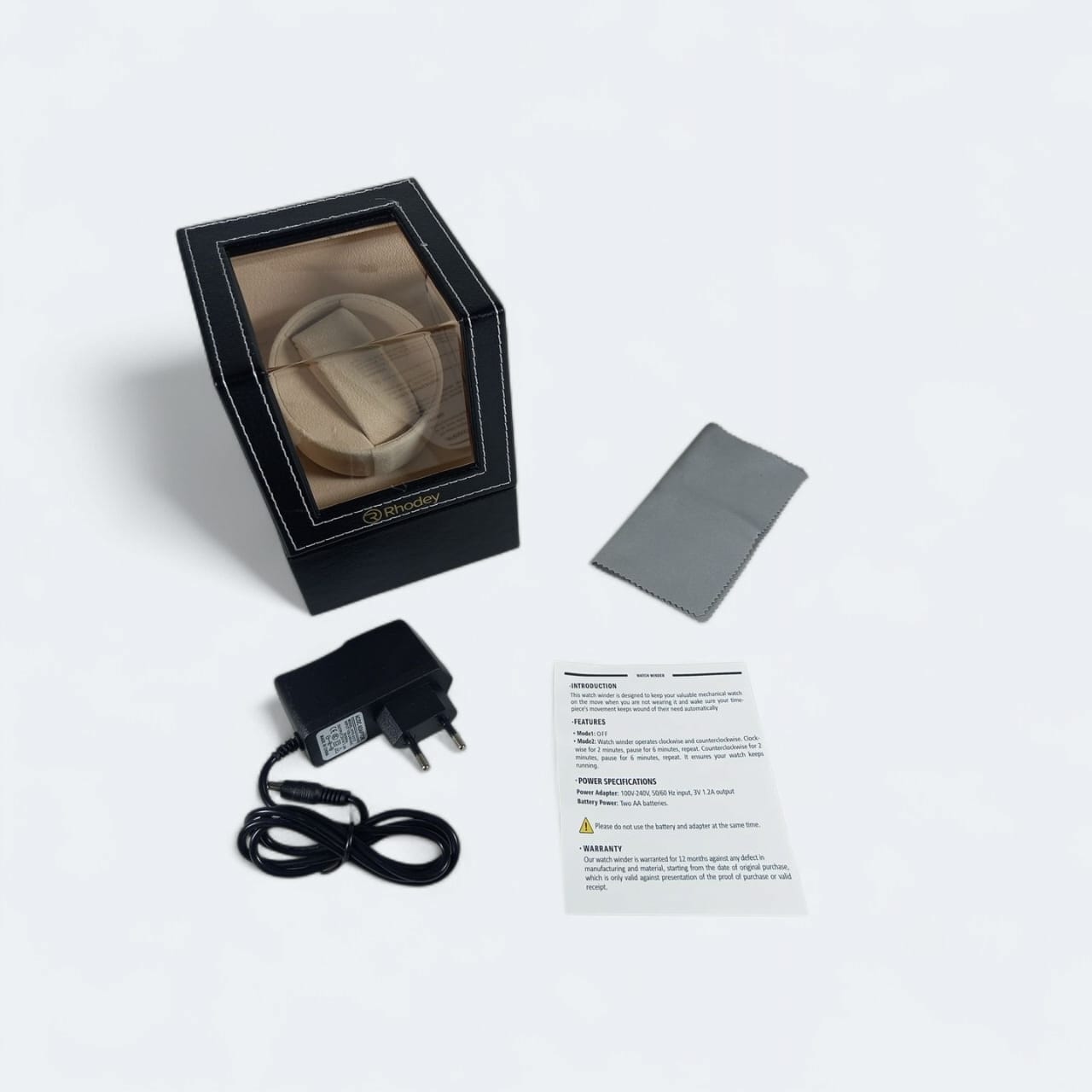 Gambar produk Rhodey Kotak Display Jam Tangan Automatic Winding Watch Box - 126HM