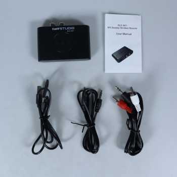 Gambar produk TaffSTUDIO Audio Bluetooth 5.3 Receiver Adapter NFC 3.5mm - BLS-B21