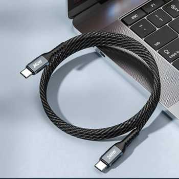 Gambar produk IBEN Kabel Charger USB Type C Fast Charging PD 240W 1M - GTG01