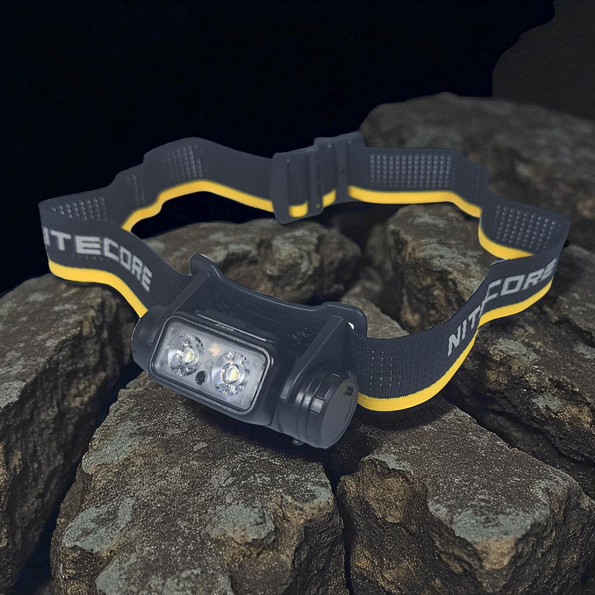 Gambar produk NITECORE Senter Kepala Headlamp LED Triple Light IP68 6000mAh - NU53