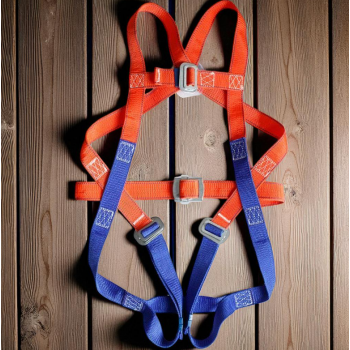 Gambar produk DAQUAN Safety Full Body Harness Five Point Construction Double Hook Tali 3M - S-3M