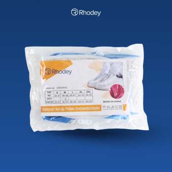 Gambar produk Rhodey Jas Hujan Sepatu Anti Air Shoes Cover PVC with Zipper M - XZ899