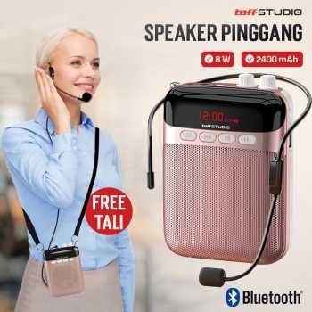 TaffSTUDIO Speaker Pinggang Microphone Bluetooth Amplifier Wireless - S26