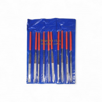 Gambar produk RIDGEBUSTER Diamond Needle Files Carving 10in1 Pisau Kikir Pahat - FD340P